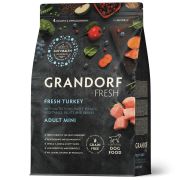 GRANDORF Fresh Сухой корм для взрослых собак мини пород с индейкой и бататом 1 кг