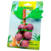 BAMBINI PETS Игрушка для грызунов «Виноград» из дерева и люфы