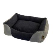 PRIDE Лежанка «Снегурочка» овчина/замша 60х50 см