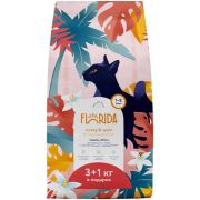ФЛОРИДА Сухой корм для кошек с чувствительным пищеварением с индейкой и яблоком 1,5 кг