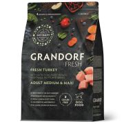 GRANDORF Fresh Сухой корм для взрослых собак средних и крупных пород с индейкой и бататом 3 кг