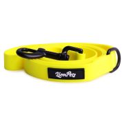 LION LP-730-7 Поводок из биотана, прошитый, жёлтый, 2, ширина 2,5 см, длина 1,5 м