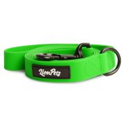 LION LP-730-3 Поводок из биотана, прошитый, зелёный, 2, ширина 2,5 см, длина 1,5 м