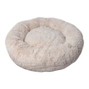 LION LM-100-BE Лежанка, Пончик, бежевый (съемный чехол), 100 см