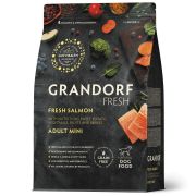 GRANDORF Fresh Сухой корм для взрослых собак мини пород с лососем и бататом 1 кг