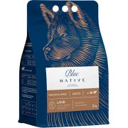 BLUE NATIVE Holistic Сухой корм для взрослых собак средних и крупных пород, с ягненком 2 кг