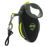 FLEXI Giant Neon Рулетка светоотражающий ремень, XL, от 50 кг, 8 м