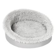 RICH BREED Лежанка Винчи Селфи Рогожка, светло-серый, 55*55*23 см