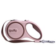 LION PR8805-7 Поводок-рулетка, бежево-коричневый, M, длина 5 м