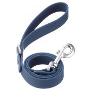 PET-IT Поводок водонепроницаемый для собак с пряжкой и кольцом L, ширина 2,5см, длина 1м, синий
