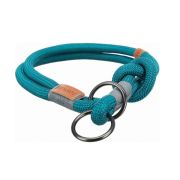 TRIXIE BE NORDIC Ошейник-удавка L-XL (размер 55, 13 мм) петроль/светло-серый