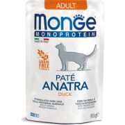 MONGE Monoprotein Пауч для кошек с уткой 0,085 кг