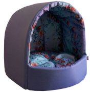 ЗООЭКСПРЕСС Дом эстрада «Дикие травы» сиреневый №1 35*31*31 см