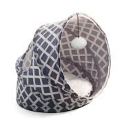 TRIOL Лежанка-туннель для кошек серый 430*380*350 мм
