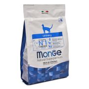 MONGE Urinary Сухой корм для кошек с курицей, профилактика МКБ 0,4 кг