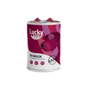LUCKY BITS Консервы для собак всех пород с ягненком, брокколи и шпинатом 0,4 кг