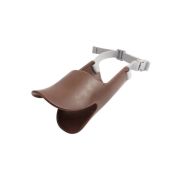 RICH BREED Намордник, УТОЧКА, коричневый, M, обхват носа 14, обхват головы 18-31 см