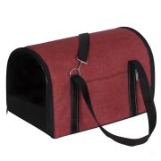 RICH BREED Identica Сумка-переноска светоотражающая, меланж бордо, M, 43*29*29 см