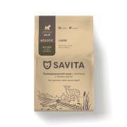 SAVITA Сухой корм для взрослых собак мелких пород, с ягненком и бурым рисом 1,5 кг
