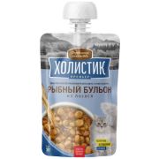 ДЕРЕВЕНСКИЕ ЛАКОМСТВА Холистик Премьер для кошек «Рыбный бульон из лосося» 0,09 кг