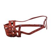 GAMMA Намордник кожаный №1 110*70*90 мм