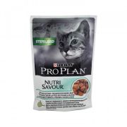 PRO PLAN Пауч для стерилизованных кошек с океанической рыбой в соусе 0,085 кг