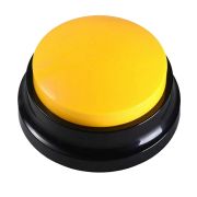 RICH BREED Звуковая кнопка для дрессировки, желтый, 9 см