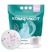 КОМФИКОТ Наполнитель впитывающий силикагелевый, горная лаванда 3,6 л