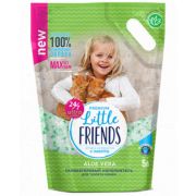 LITTLE FRIENDS Наполнитель силикагелевый алое вера 5 л