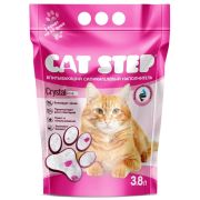 CAT STEP Arctic Pink Наполнитель силикагелевый 3,8 л