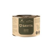 SAVITA Консервы для взрослых собак, с ягненком 0,24 кг