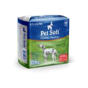 PET SOFT Пояс многоразовый для кобелей S 29-34 см (1 шт)