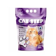 CAT STEP Crystal Lavender Наполнитель силикагелевый 3,8 л