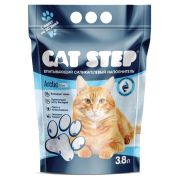 CAT STEP Arctic Blue Наполнитель силикагелевый 3,8 л