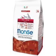 MONGE Speciality Сухой корм для собак мини пород с ягнёнком, рисом и картофелем 0,8 кг