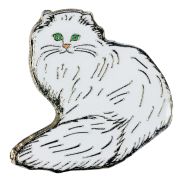 BLUE BUG Значок металлический «Кошка Персидская» 22*22 мм