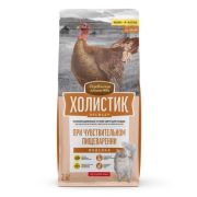 ДЕРЕВЕНСКИЕ ЛАКОМСТВА Холистик Сухой корм для кошек с чувствительным пищеварением с индейкой 0,4 кг