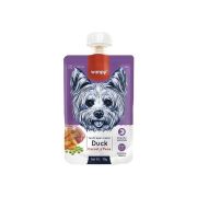 WANPY Лакомство для собак мясной мусс из утки и моркови с горохом 0,09 кг