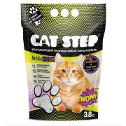 CAT STEP Arctic Neon Наполнитель силикагелевый 3,8 л