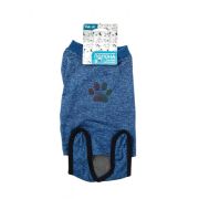 PET-IT Послеоперационная попона для собак на липучках, S, синяя