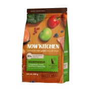 NOW'KITCHEN Сухой корм для взрослых кошек с индейкой, уткой, лососем и овощами 0,4 кг