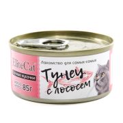 ELITECAT Консервы для кошек, тунец с лососем 0,085 кг