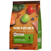 NOW'KITCHEN Сухой корм для взрослых кошек с индейкой, уткой, лососем и овощами 3,63 кг