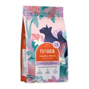 FLORIDA Сухой корм для взрослых кошек с чувствительным пищеварением, с индейкой и яблоком 0,4 кг