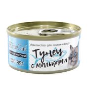ELITECAT Консервы для кошек, тунец с мальками 0,085 кг