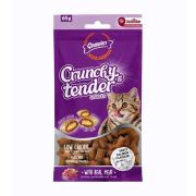 GNAWLERS Crunchy&Tender Подушечки для кошек с лососем 0,065 кг