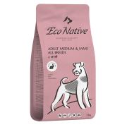 ECO NATIVE Cухой корм для собак средних и крупных пород, с мясом кролика и рисом 2 кг