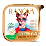 RANOVA Консервы для кошек с курицей и говядиной, 0,012 кг