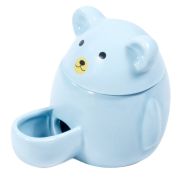 TRIOL Кормушка для мелких животных керамическая «Мишка» 110*85*90 мм