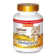 UNITABS ImmunoCat Витамины для кошек, для укрепления иммунитета 200 таблеток